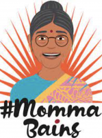 Momma Bains logo