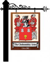 THE CHOLMONDELEY ARMS logo