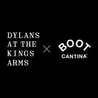 Dylans at The Kings Arms X Boot Cantina logo