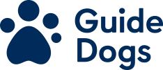 Charity Link obo Guide Dogs logo