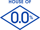 House of 0.0% logo