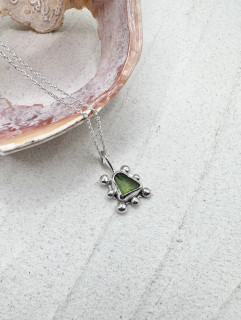 Sunburst Seaglass pendant  image
