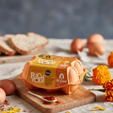 St Ewe egg carton