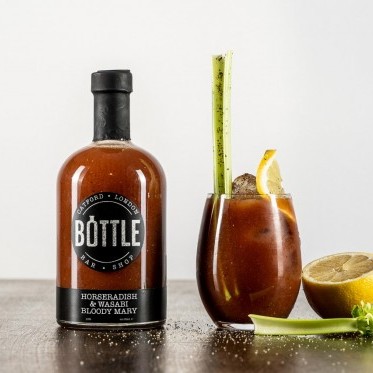 Horseradish and Wasabi Bloody Mary