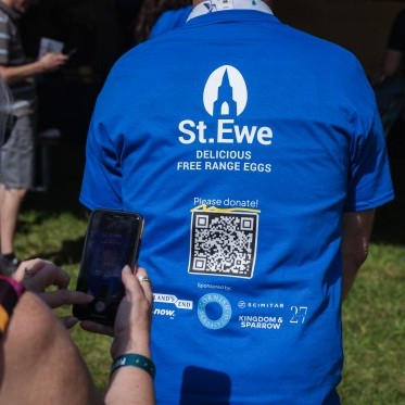 St Ewe QR code