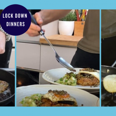 Tom Kerridge’s Lock Down Dinners - Paxo Pork Schnitzel  image