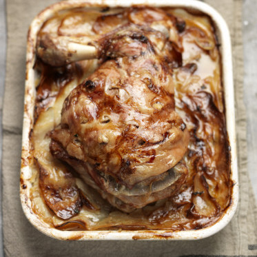 TOM KERRIDGE - SLOW-ROASTED SHOULDER OF LAMB  image